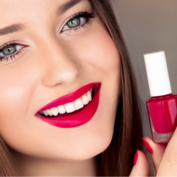 Nail Polish Water Based Red